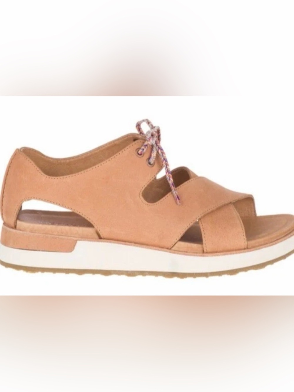 Merrell Roam Cross Lace Leather Sandals Size 10